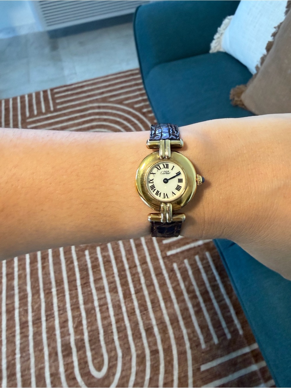 Authentic Vintage Cartier Colisée Vermeil Watch 590002 – Manual Wind